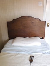 Health benefits electric adjustable single bed with massage mattress, reduced