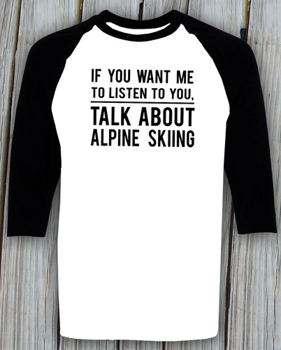 Alpine skiing shirt - alpine, t-shirt