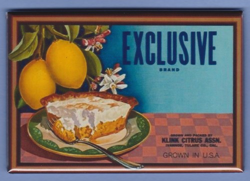 Fruit crate label 2x3 - crate, fridge