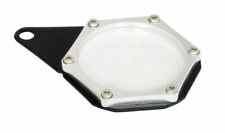 Motorcycle Tax Disc Holder Crit'Air Holder Anodised Hexagon Chrome