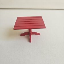 Sylvanian Families Vintage Gypsy Caravan Picnic SPARES Red Table Calico Critter