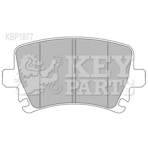 Brake pads set for - for, 8j