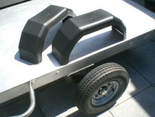 Trailer Mudguards Universal Flat Bed Box Parts Wooden Metal Smart Tow Bar Car