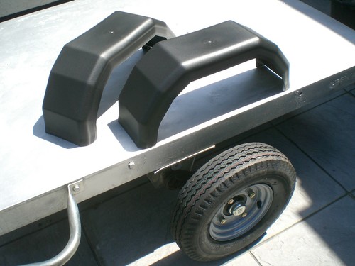 Trailer mudguards folding flat - mudguards,