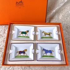 Hermes paris mini ashtray set - hermes,