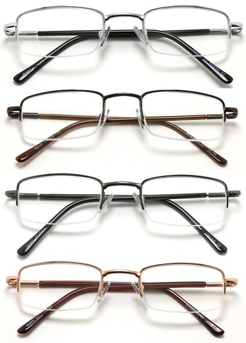 R250 half rimless metal - half,