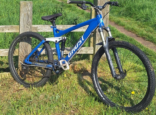 Ghost mountain bike - bike, full