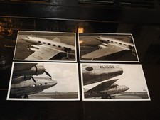 4 Imperial Airways airliner photo cards