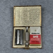 Vintage Gillette Razor In Case
