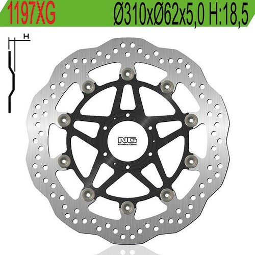 Front brake disc - brake, ng