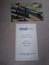 Wren Railways Catalogue OO Gauge Scale Models Second Edition. Cat