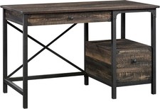 Sauder Desk Steel Metal Wood