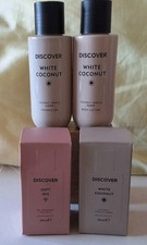 MARKS & SPENCER WHITE COCONUT EDT & SOFT IRIS EDT BUNDLE DISCOVER M & S NEW