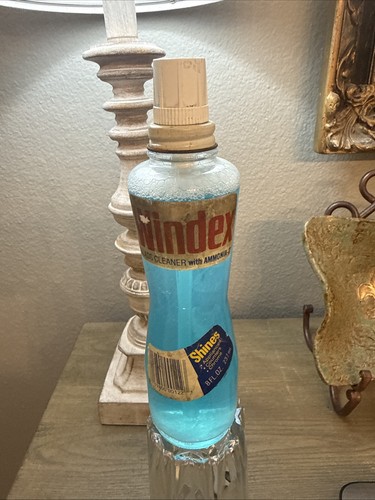 Vtg full windex glass - windex,