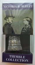Pewter Thimble Victoria and