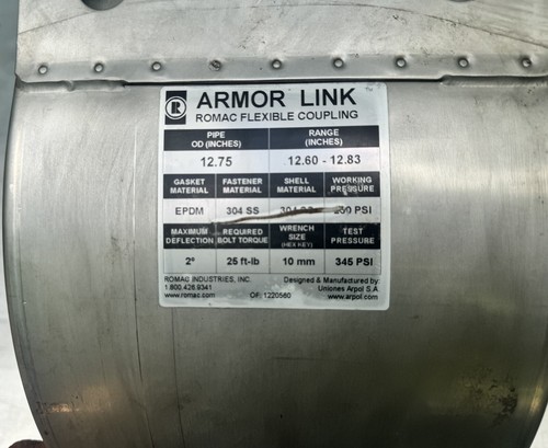 Romac armor link - link, 12.75