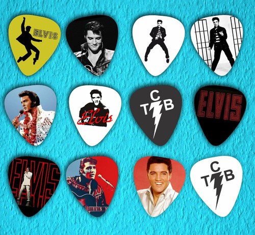 Elvis guitar picks set - set, of