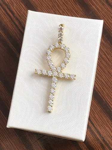 Men tennis ankh cross gold - cross,