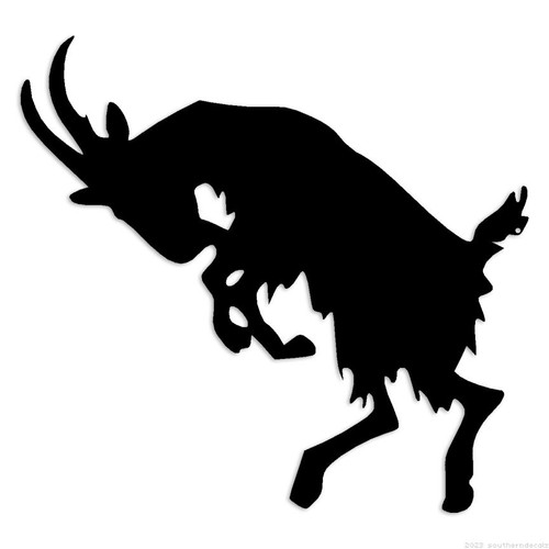 Billy goat decal sticker - decal,
