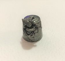 VINTAGE PEWTER THIMBLE MW