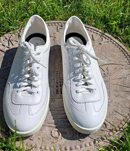 Zara white low top - zara,