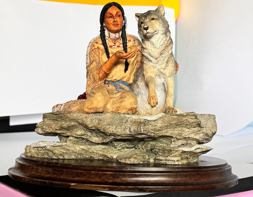 Native american woman and - native,