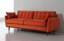 swyft Model 10 3-Seater Sofa in Paprica Eco Recycled Velvet (1906)