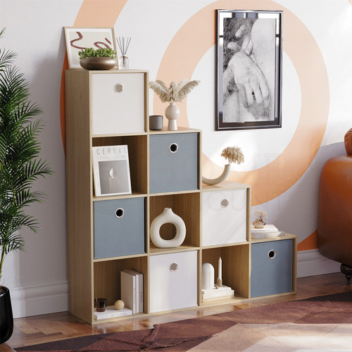 Cube bookcase staircase - 10,