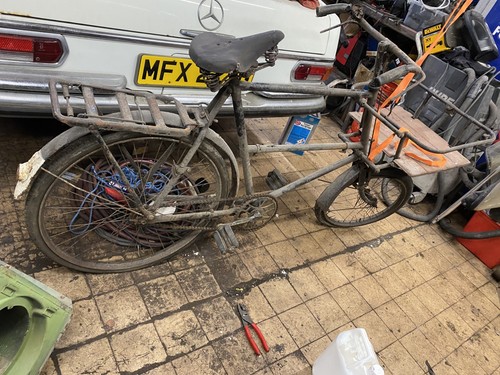Vintage butchers bike trade - bike,