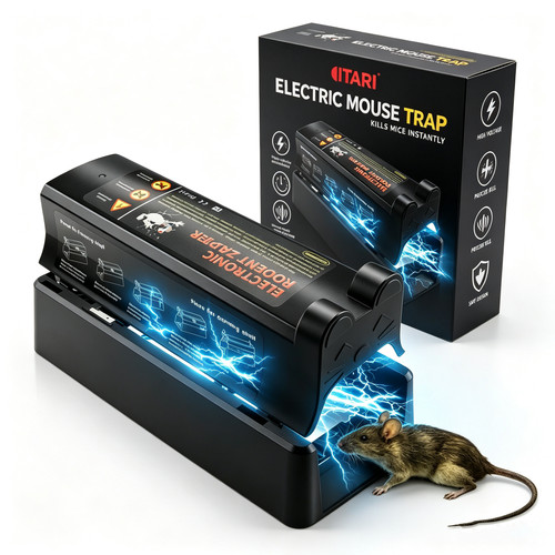 Electronic mouse trap mice - electronic,