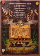 EVIL DEAD II 1987 Vintage  Original Video Shop Movie Poster