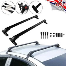 Universal SUV Lockable Roof Racks Cross Bars Luggage Cargo Carriers Anti-theft
