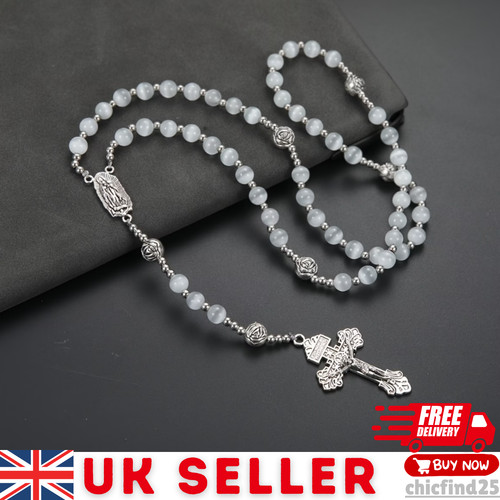 Durable hematite beads rosary - beads,