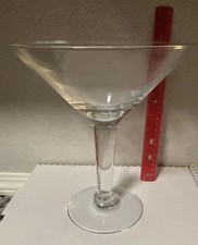 LIBBY CRISA 44 Oz Large Giant Martini Cocktail Margarita Glass 10” Centerpiece