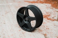 Alloy Wheels 17" Five For VW Bora Corrado Fox Golf Mk4 Beetle Polo 5x100 Black