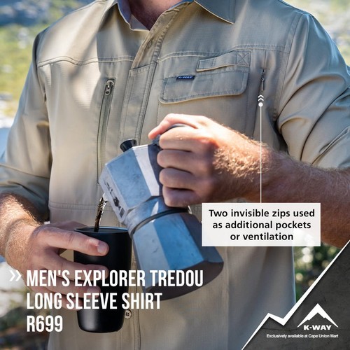 Way explorer tredou shirt - k-way,