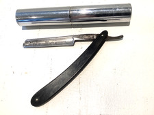 Vintage ERN Crown & Sword Cut Throat Razor Shaving Tool