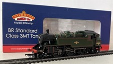 31-976 Bachmann OO Gauge BR Standard 3 Tank 82005 Lined Green (Pre-Owned)