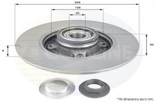 BRAKE DISCS SET BRAKING DISCS