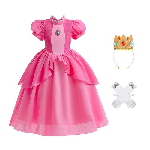 Kids princess peach cosplay - kids,