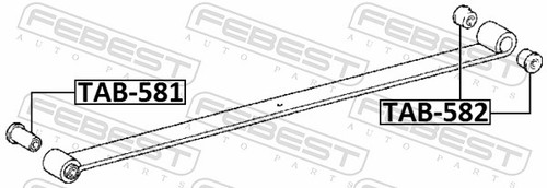 Fits febest tab - fits, tab-582