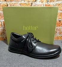 New Size 12 Mens Black Leather