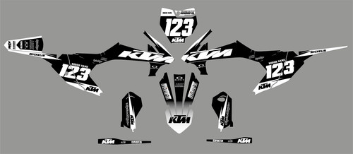 Ktm full graphics kit - 65, all