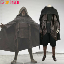 Cosonsen Star Wars Luke Skywalker The Last Jedi Cosplay Costume Halloween