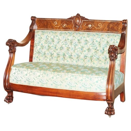Antique american carved - american,