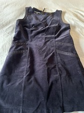 laura ashley navy 12 pinafore