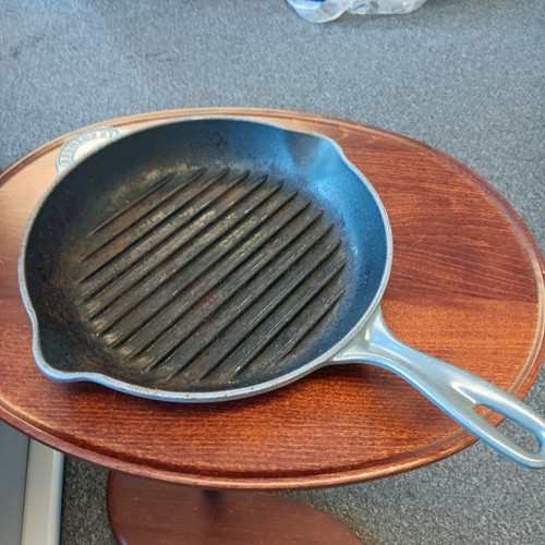 Creuset grey griddle - le,