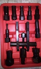 USED Motorcycle Blind Inner Bearing Puller Internal Bushing Removal Kit 10PCS