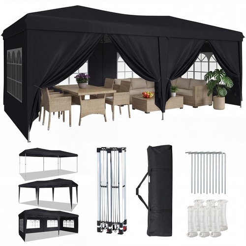 Aoxun 10x20ft pop gazebo - aoxun,