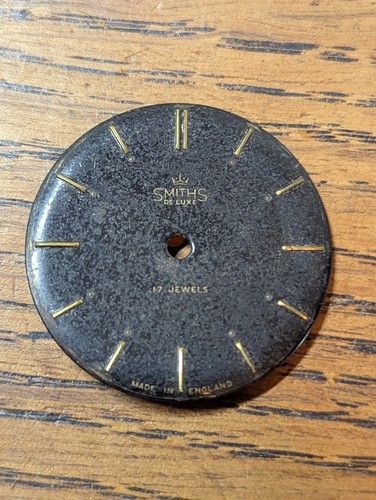 Smiths deluxe watch dial - deluxe,